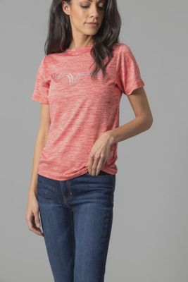Kimes Ranch Womens Performance RedHeather Tshirts RN144496