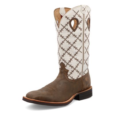 Twisted X Men's Western Boot Barb Wire MRS0056…