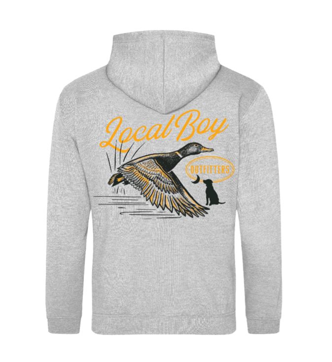 Local Boy Mens Moonlit Mallard Brushwood Hoodie L1310040