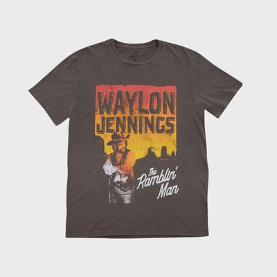 Wrangler Waylon Jennings The Ramblin' Man Tee-112361068