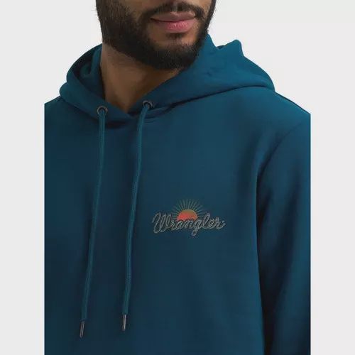 Wrangler Men's Desert Logo Graphic Hoodie-112365727