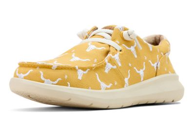 Ariat  Hilo Doodle Mustard Steer Head Shoes 10061129