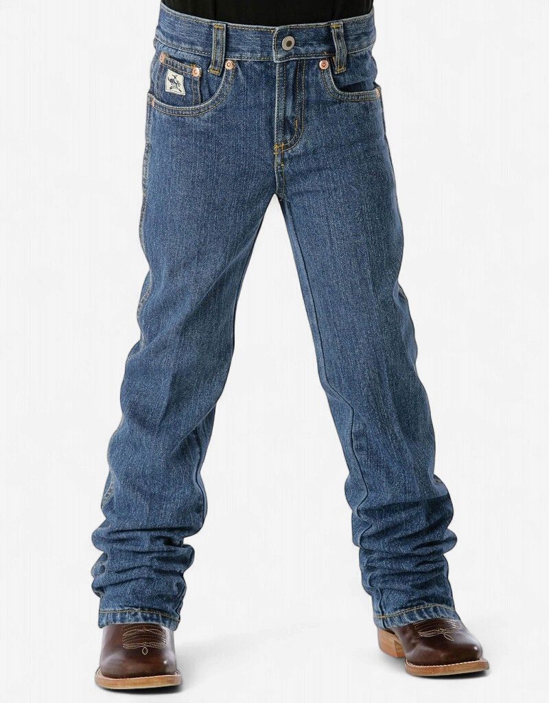 Cinch Children's  Black Label 2.0 Rigid Jean - Medium Stone CTK8520004