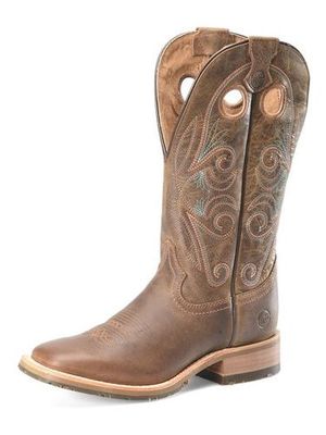 Double H/Carolina Women's Wo Grace 12" Wide Square Toe Roper Boot DH7030