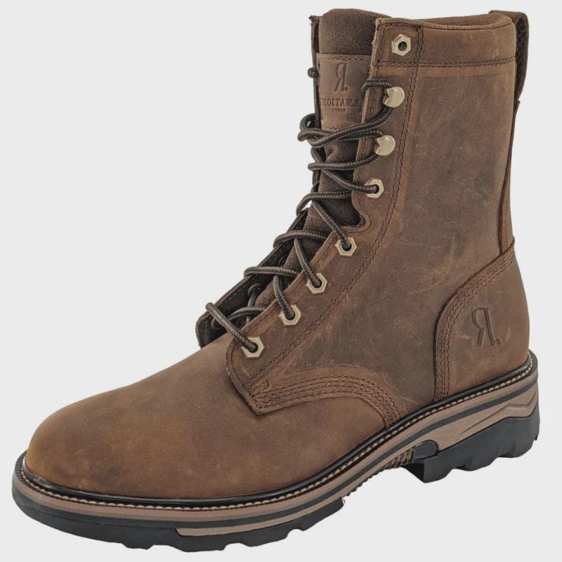 R. Watson Men's Peanut Lace Up Work Boots RW1020CTW