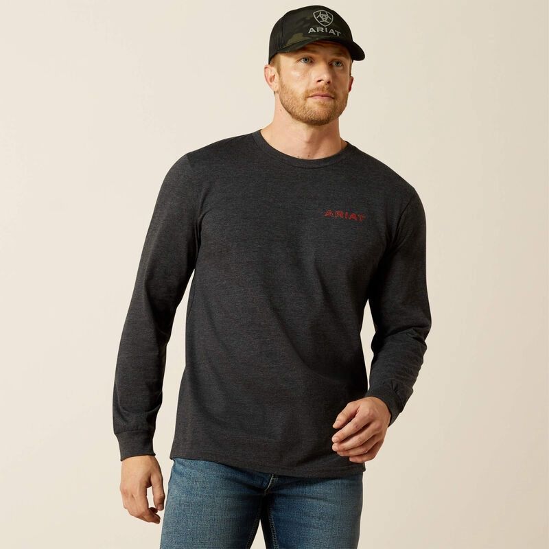 Ariat Men's Stamped Freedom Long Sleeve Tee 10062428
