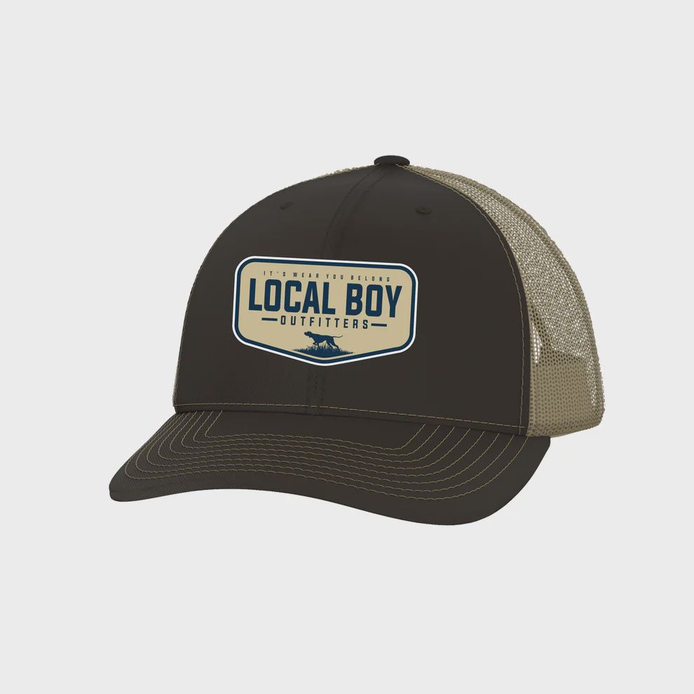Local Boy Mens Pointer Badge Trucker L3000310