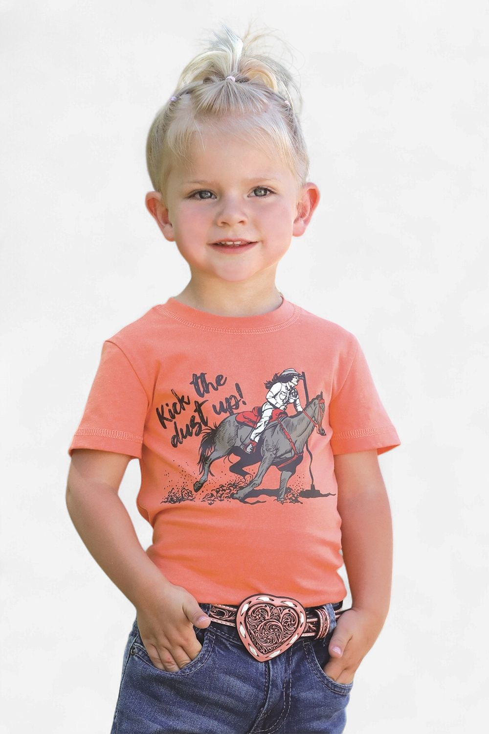 Cinch Girls Short Sleeve Shirt CTK6851037