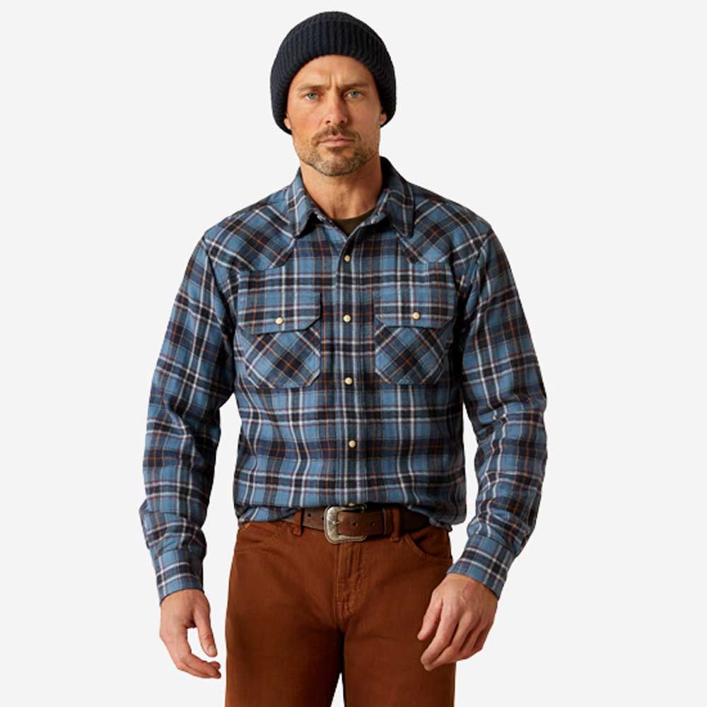 Ariat Mens Harden Retro Snap Long Sleeve Shirt 10053876