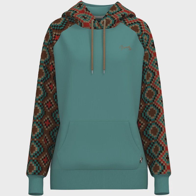 Hooey Punchy Turquoise Pull-over : PH1003TQTN