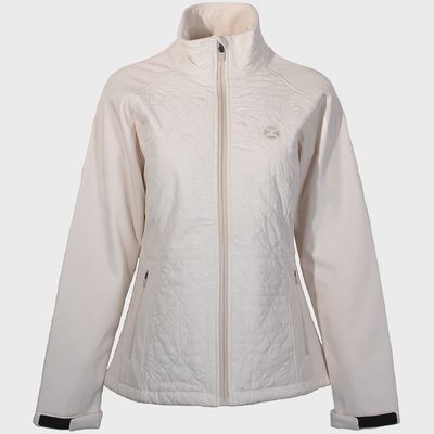 Hooey Youth Cream Softshell Quilted Jacket: HJ123CR-Y