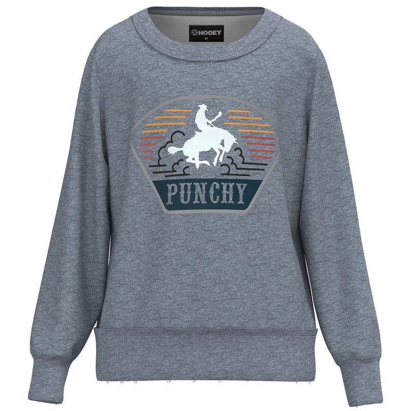 Hooey Girl's Punchy Youth Pullover PH1226GY
