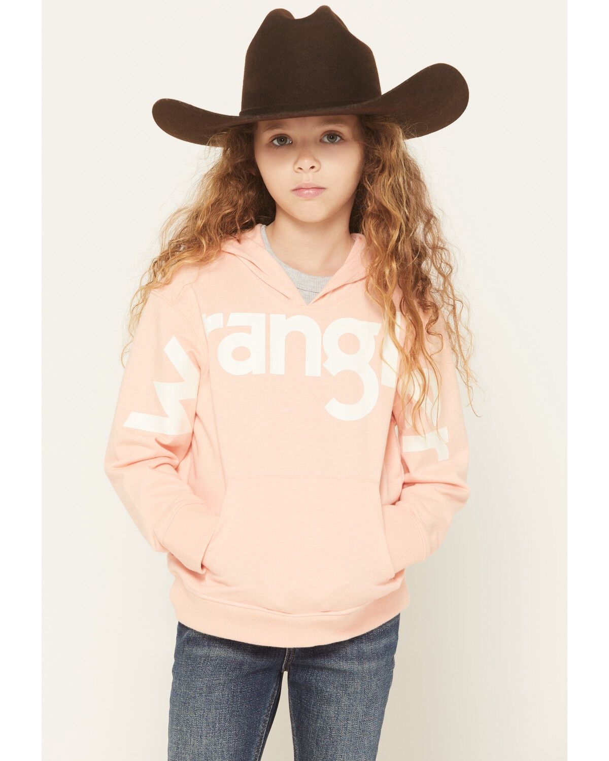 Wrangler Girls Western Pullover Hoodie 112359408
