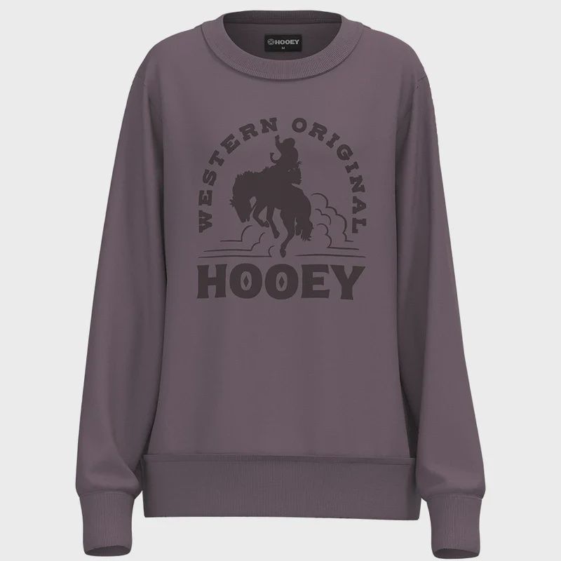 Hooey The Crew Ladies Purple Pull-over : HH1226PL