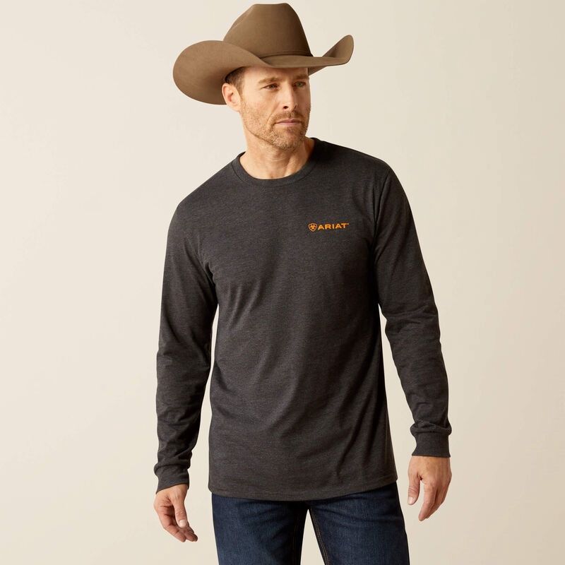 Ariat Mens Wetlands Long Sleeve T Shirt 10053988