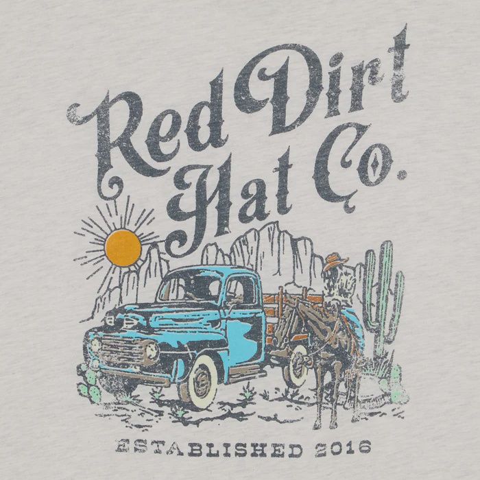 Red Dirt Hat Company Rust Bucket T-shirt-RDHC-T-158