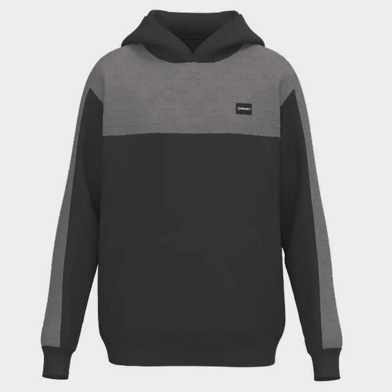 Hooey Mens Dragger Black Hoody HH1396BKGY