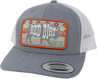 Red Dirt Hat Company Aztec Buffalo Snapback Hat-RDHC-21