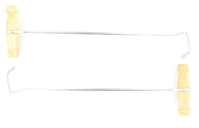 M&amp;F Western 13" Natural Wood Boot Hook 04026