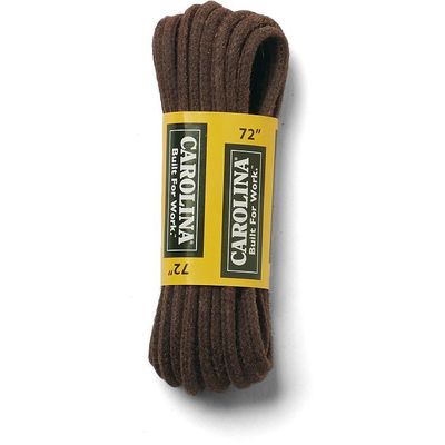 Carolina Mens Brown Kevlar Wax Laces 72" AC403