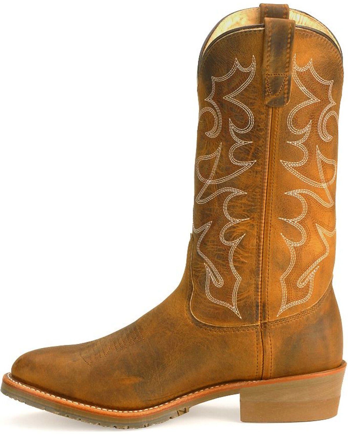 Double H Mens 12 Inch Domestic Gel Round Toe ICE Work Western Boot DH1552