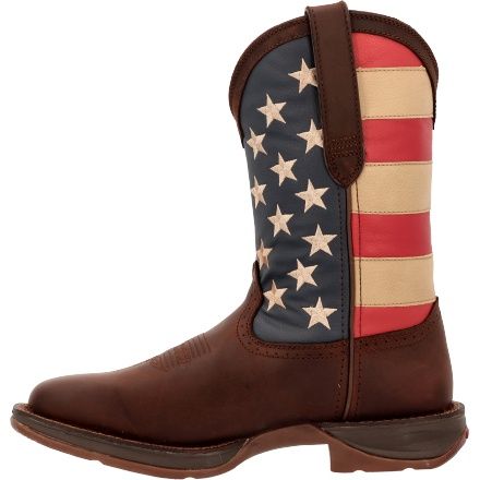 Durango Men's Rebel Patriotic Pull-On Western Flag Boot DB5554
