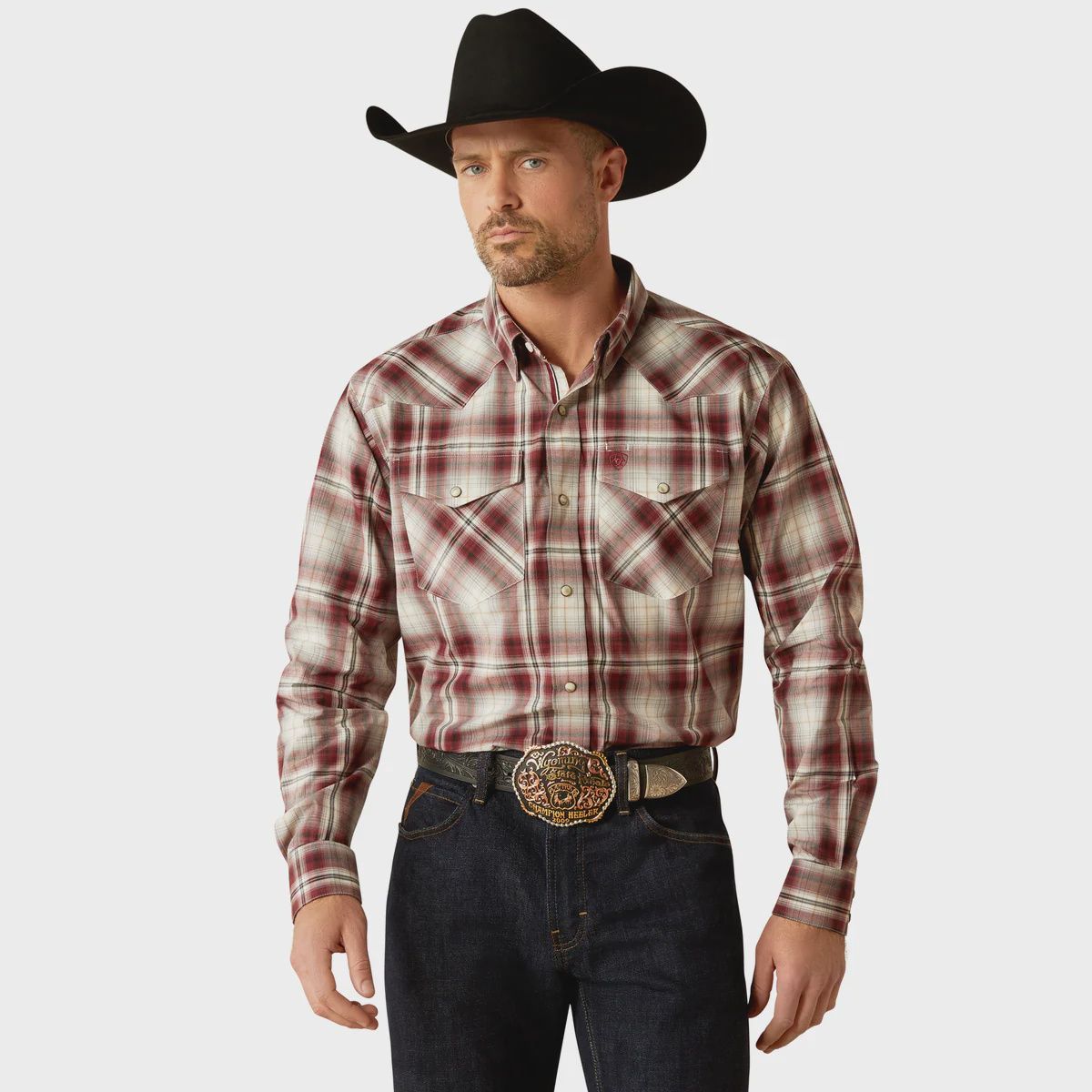 Ariat Mens Pro Series Walt Snap Long Sleeve Shirt 10053913