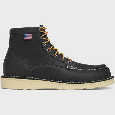 Danner Women's Wo Bull Run Moc Toe 6" Black 15587