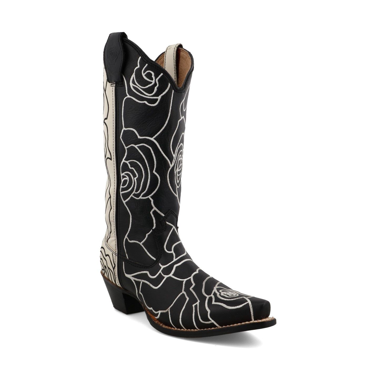 Twisted X Women's Blk/Wht Wester Cowboy WSO0026 ...