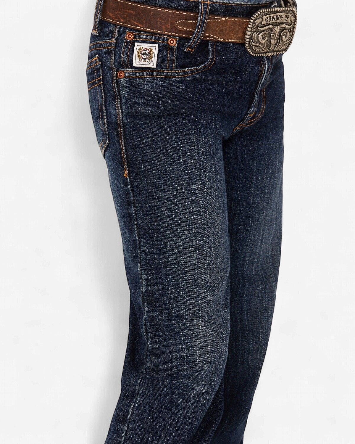 Cinch Children's  White Label Regular Fit Jean - Dark Stonewash MB12882002
