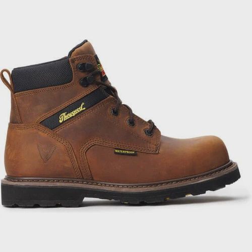 Thorogood Men's Jobsite Series – 6" Crazy Horse Waterproof Safety Toe 804-4143