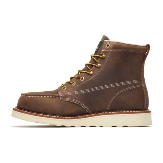 Thorogood Men's Trail Crazy Horse Moc Toe Work Boot 804-4575