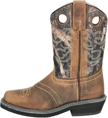 Smoky Mtn Boy's Camo Western Boots 3350