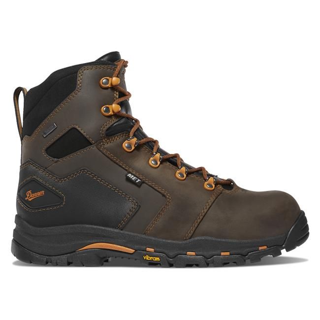 Danner Men's Vicious 6" Brown/Orange MET/NMT 13880