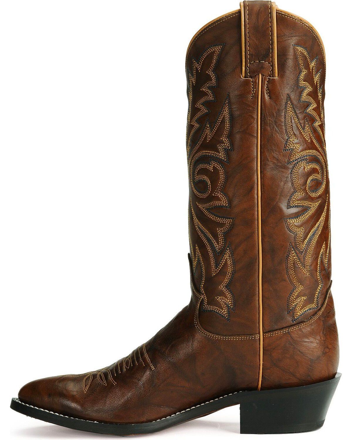 Justin Men's Marbled Deerlite Western Boots Round Toe 1560