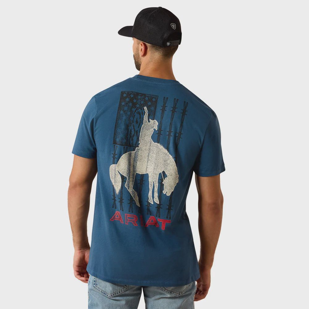 Ariat Flag Bronco SS Tee10071192