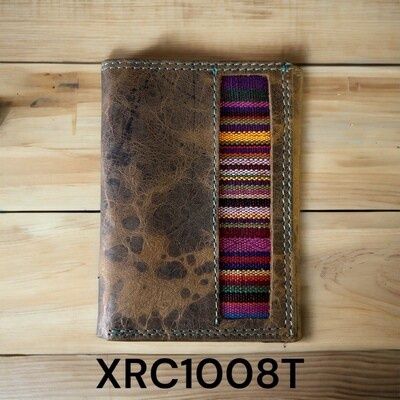Twisted X Wallet Leather Serape Brown XRC1008T