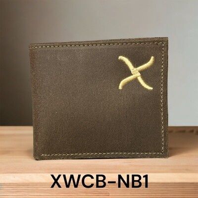 Twisted X Distressed Tan Bifold Wallet XWCBNB1