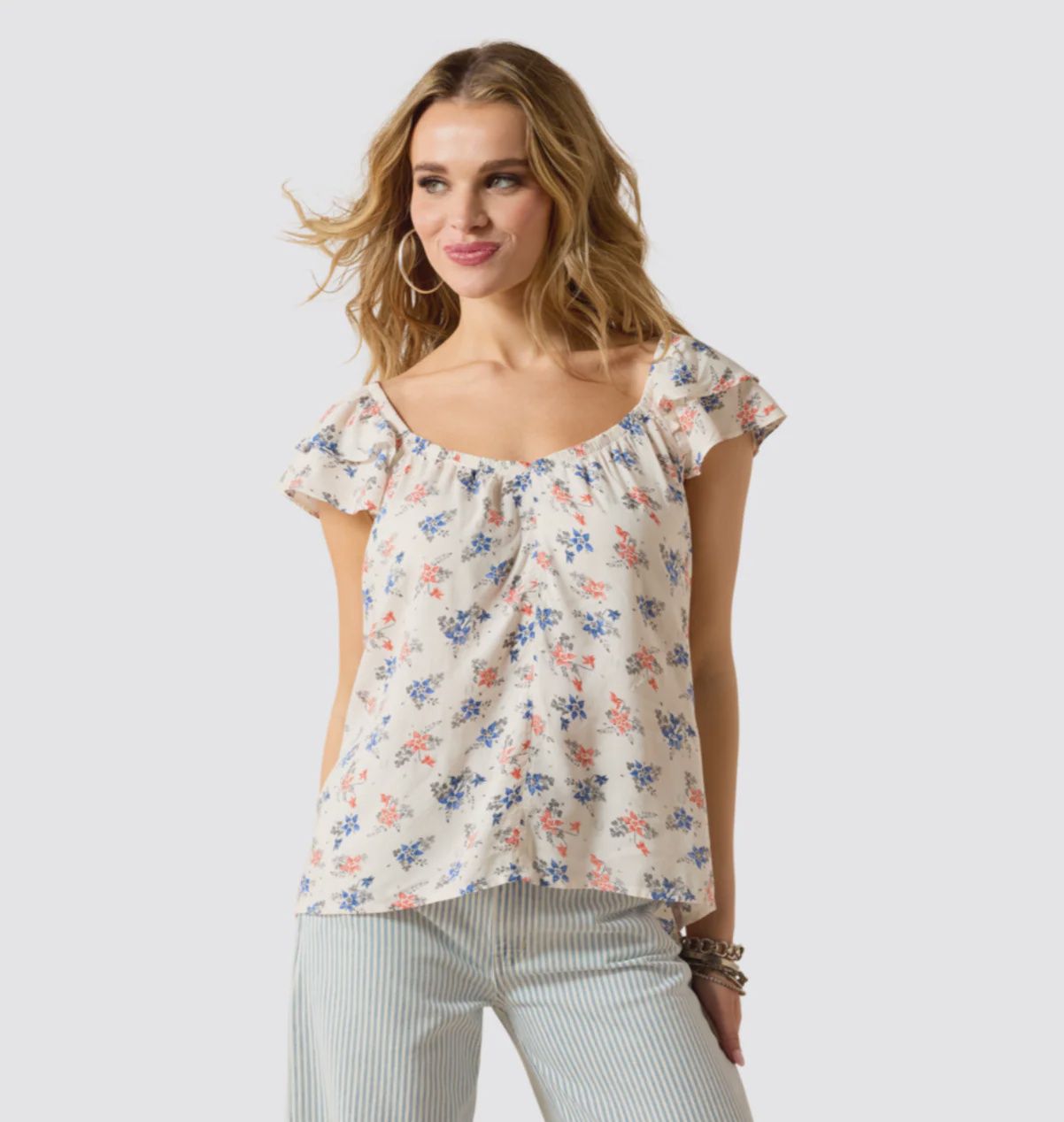 Ariat Womens Lynn Floral Blouse 10071134