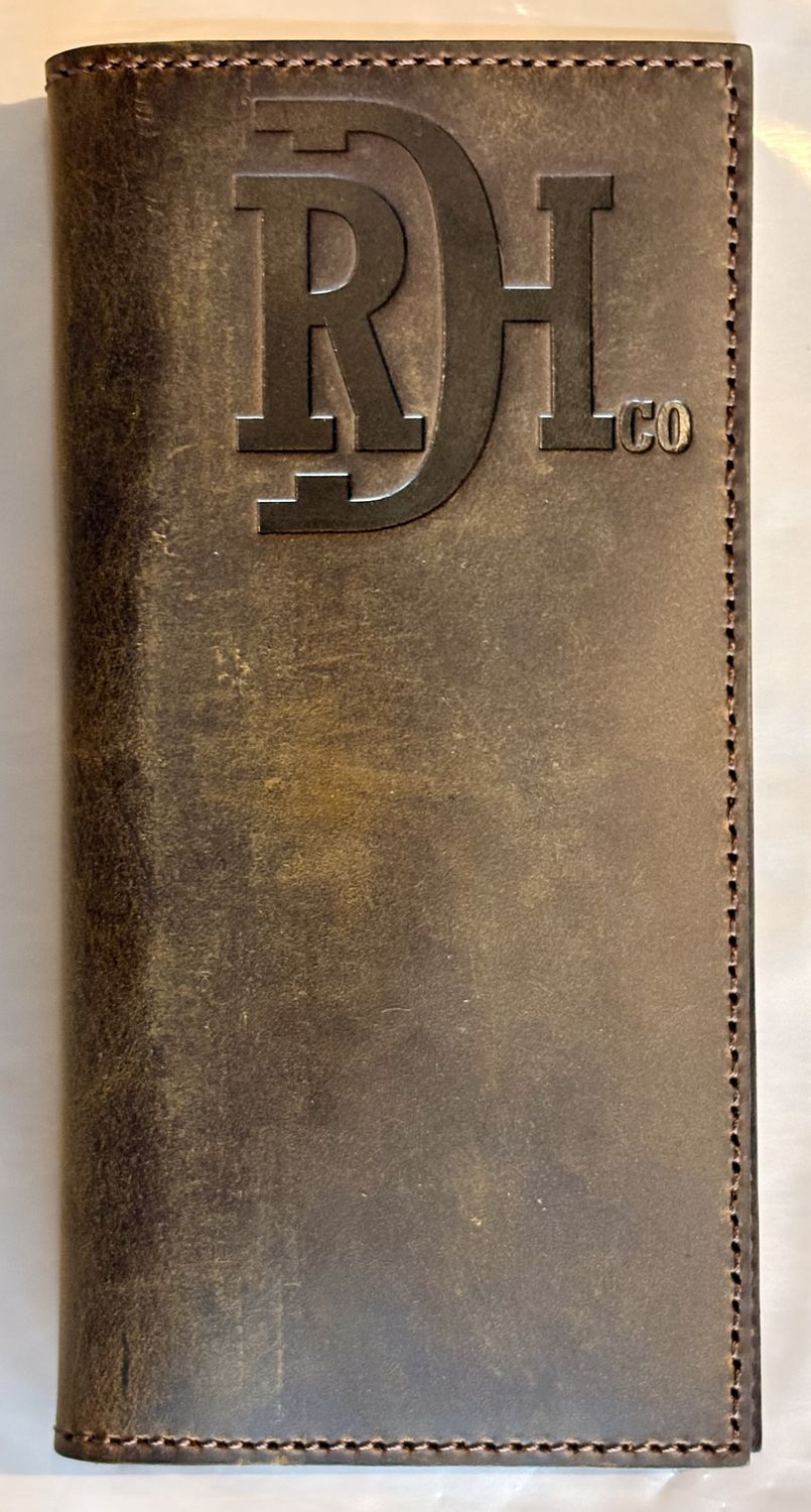 Red Dirt Hat Co Men's Rodeo Wallet Distressed Leather 22228876W3