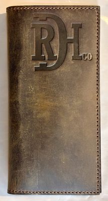 Red Dirt Hat Co Men's Rodeo Wallet Distressed Leather 22228876W3
