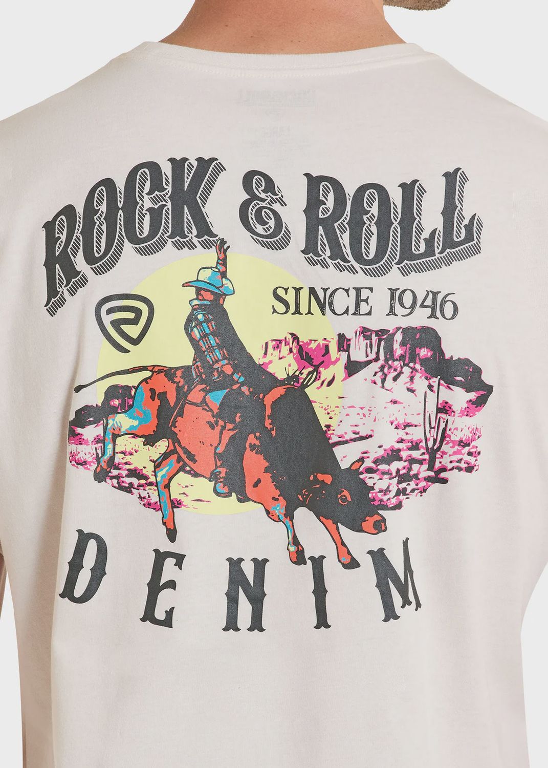 Rock And Roll Boy's Bronco Riders T Shirt BB21T08601