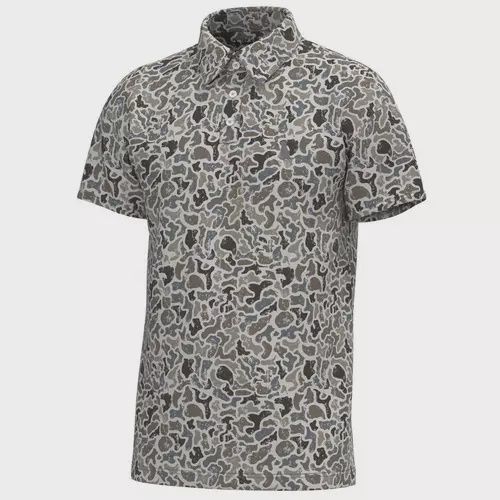Local Boy Dirty Myrtle Short Sleeve Camo Polo L1200052DLF