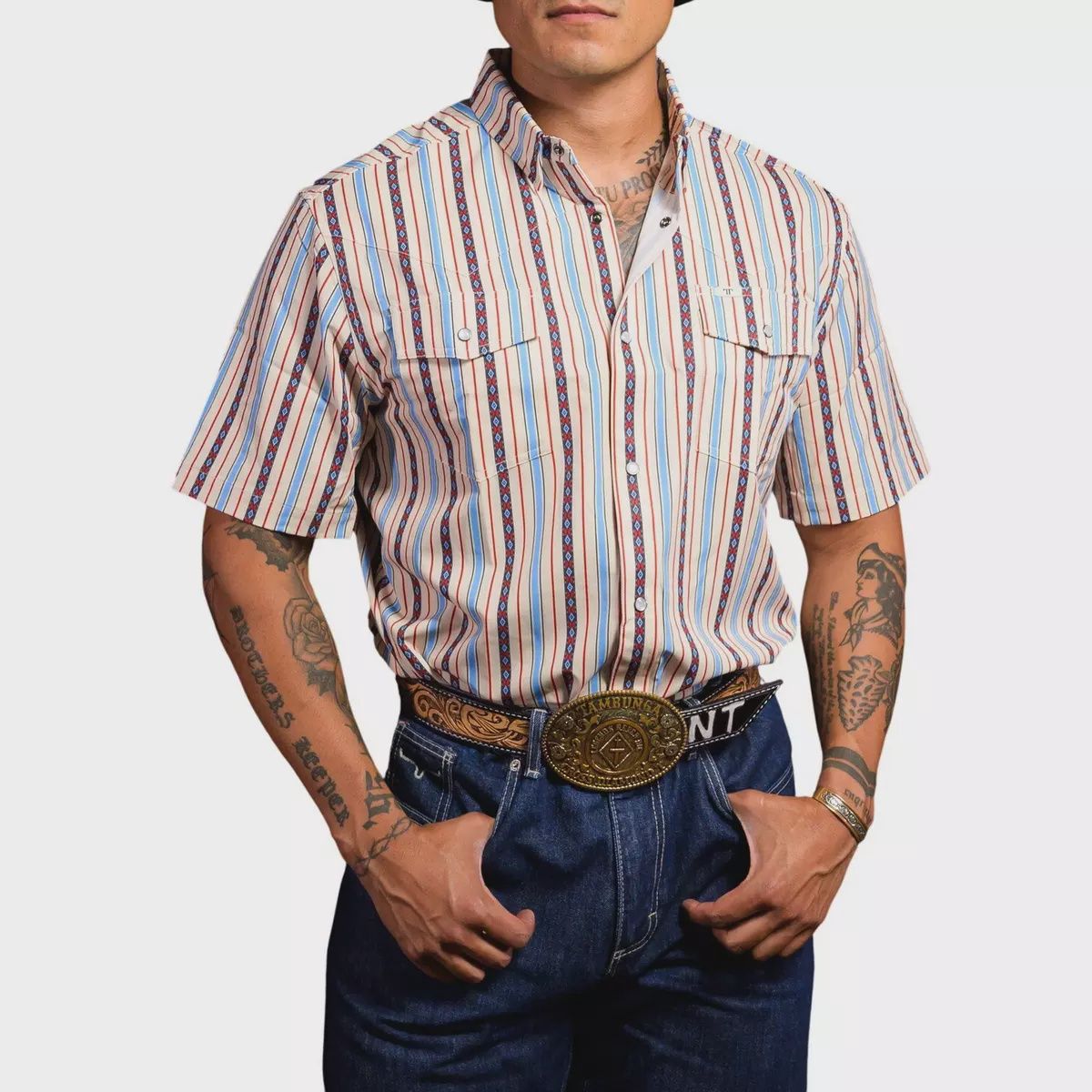Ferrell The Edward Short Sleeve Peal Snap FPS1002302