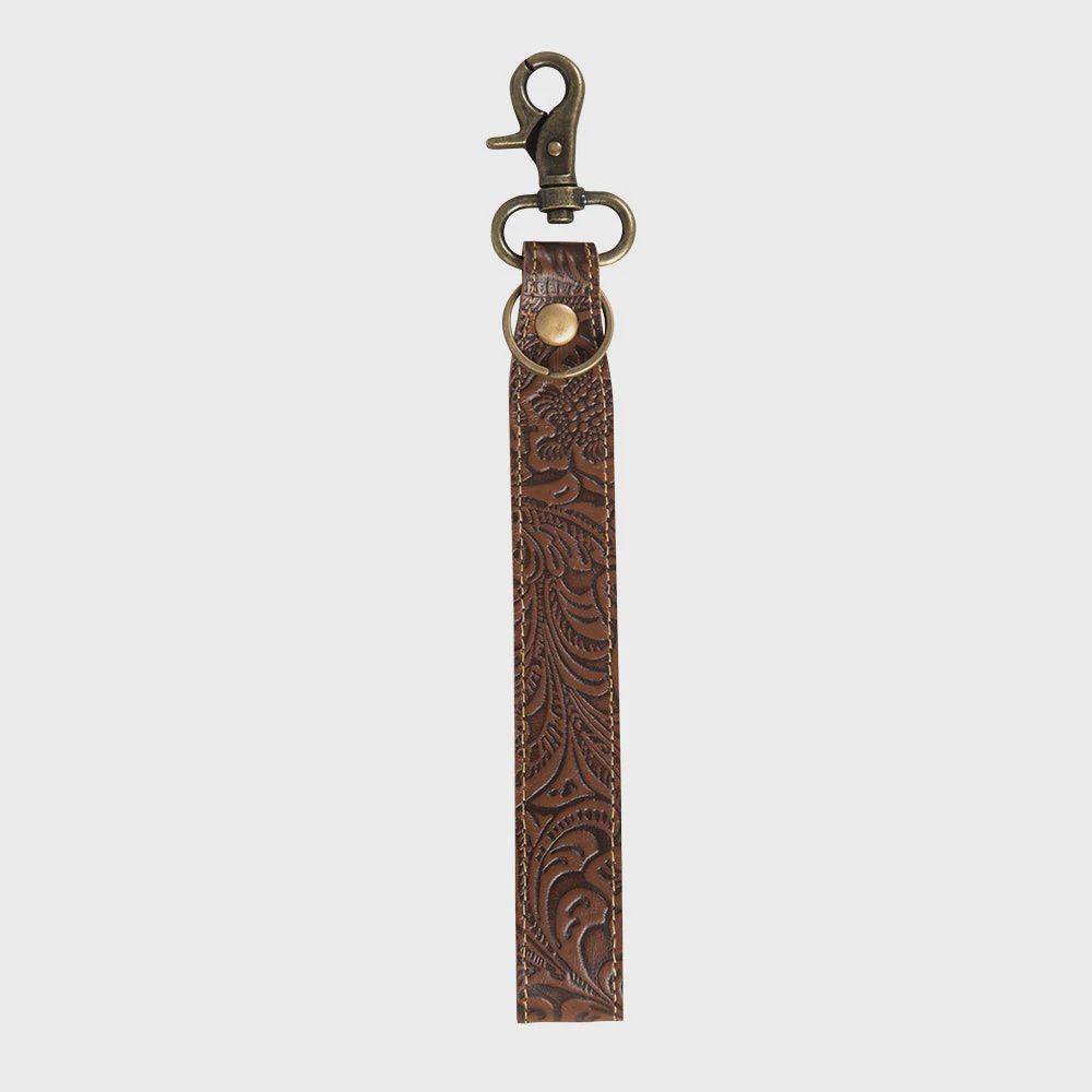 Myra Classic Hand Tooled Key Fob S7560