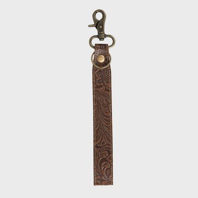 Myra Classic Hand Tooled Key Fob S7560