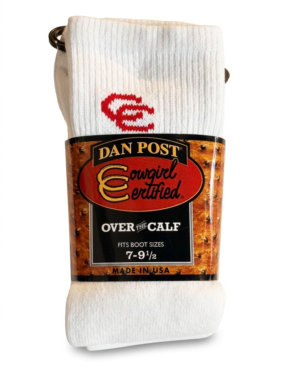 Dan Post Ladies Cowgirl Certified OTC Cotton Socks DPCG9