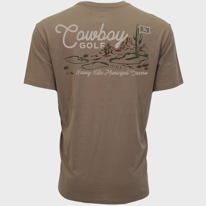 Hooey Hills Men's Shitake SHort SLeeve Tshirt Ht1795BR