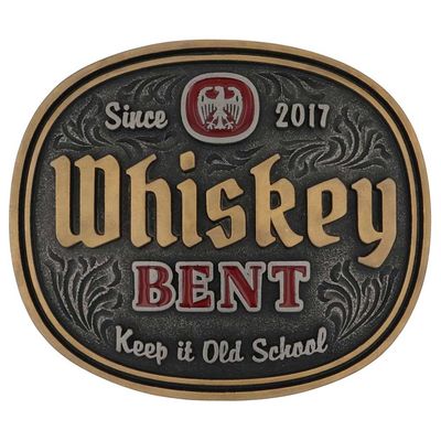 Montana Silversmiths Attitude Buckle Whiskey Bent Keep It Old School A1018WR