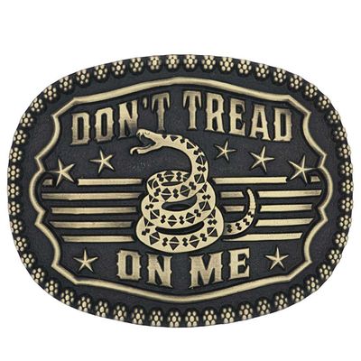 Montana Silversmiths Gadsden Snake Heritage Attitude Buckle A902